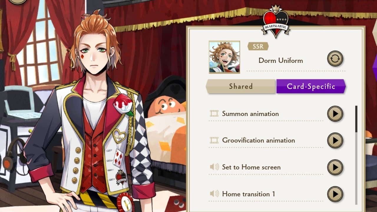 [Twisted Wonderland] Cater Diamond - Dorm Uniform Voice Lines