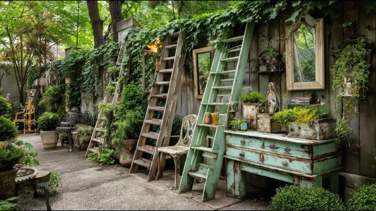 Create Outdoor Living Trends: Building A Mesmerizing Rustic Farmhouse Garden Retreat For Relaxation