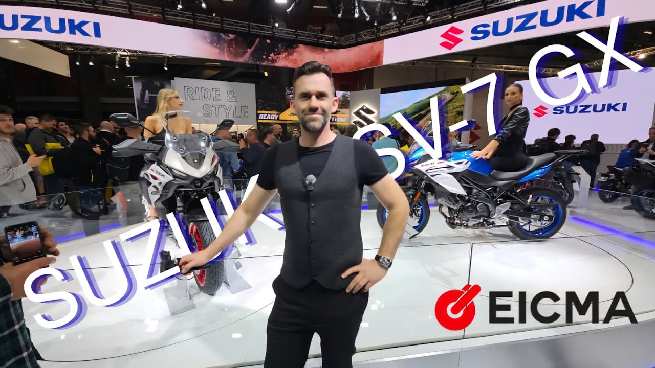 Nowe a dobrze znane SUZUKI SV-7 GX [ PREMIERA EICMA 2025 ]