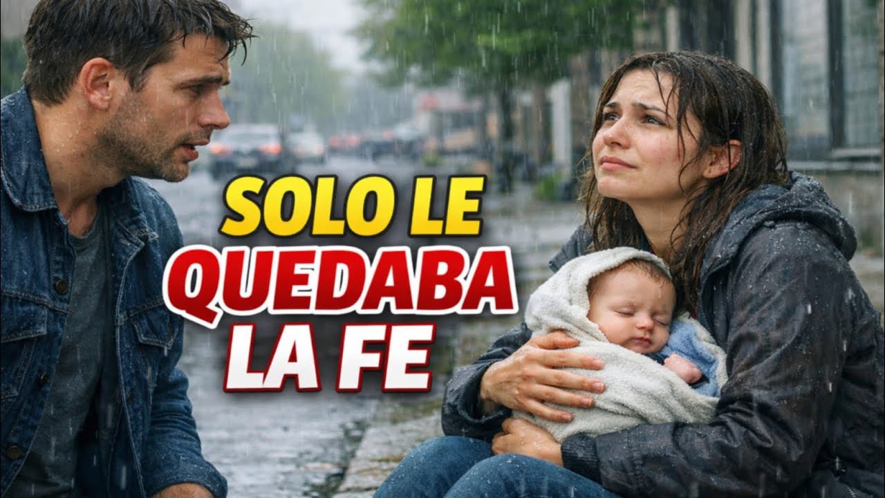 Papá Soltero Ayudó a una Madre con su Bebé Bajo la Lluvia… y Descubrió una Verdad que lo Cambió 
