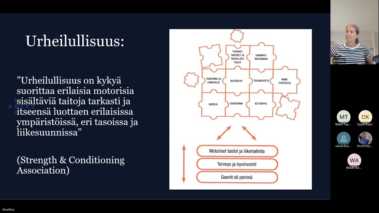 Anuliisa Lähitie - Kehittävä harjoittelu lapsuusvaiheessa