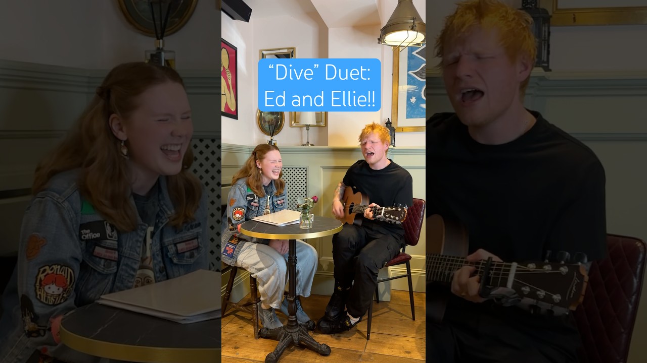&ldquo;Dive&rdquo; Duet WITH @EdSheeran !! #diveelliebanke #edsheeran #edsheerandive #ellieanded