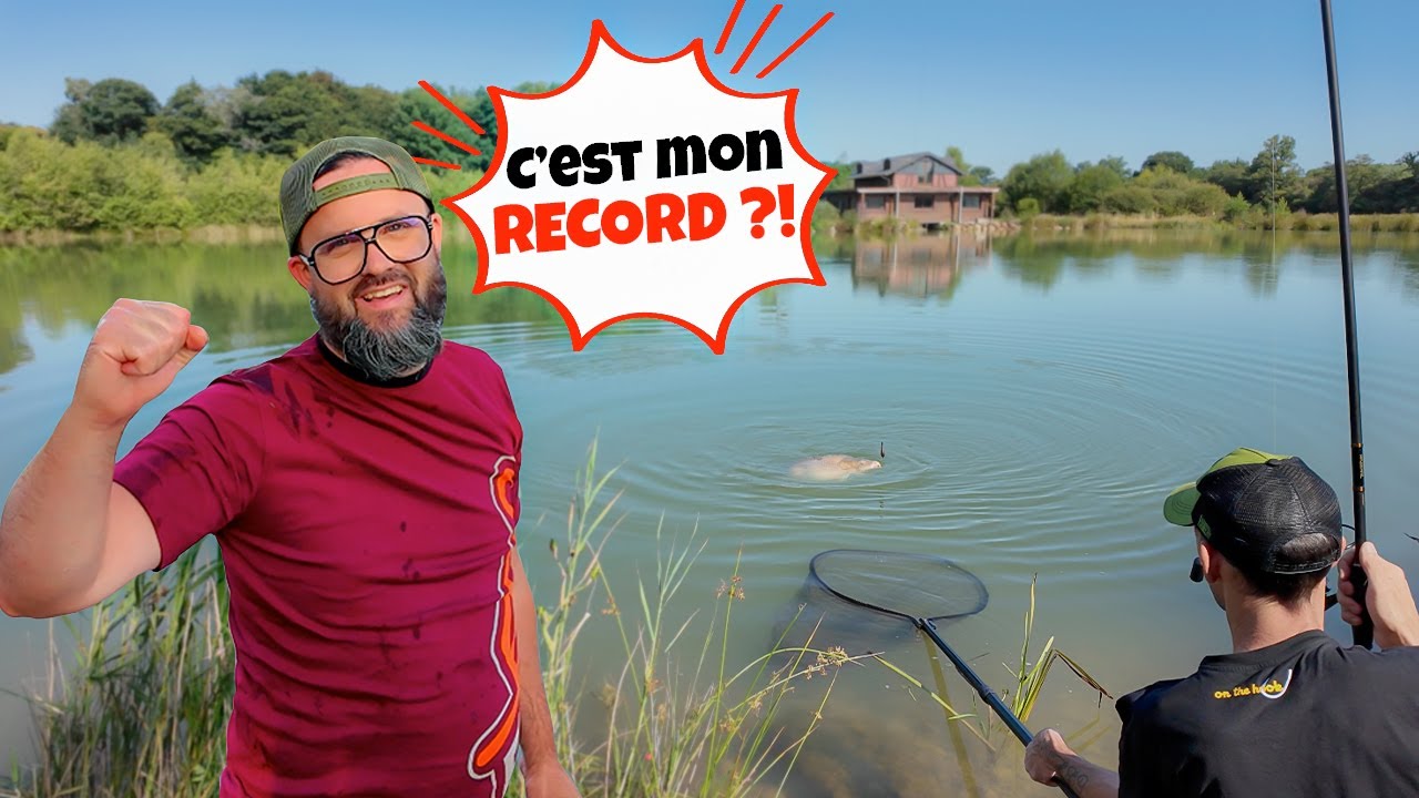 48H de p&ecirc;che INTENSE o&ugrave; j&rsquo;&eacute;gale mon RECORD carpe sous la canicule !