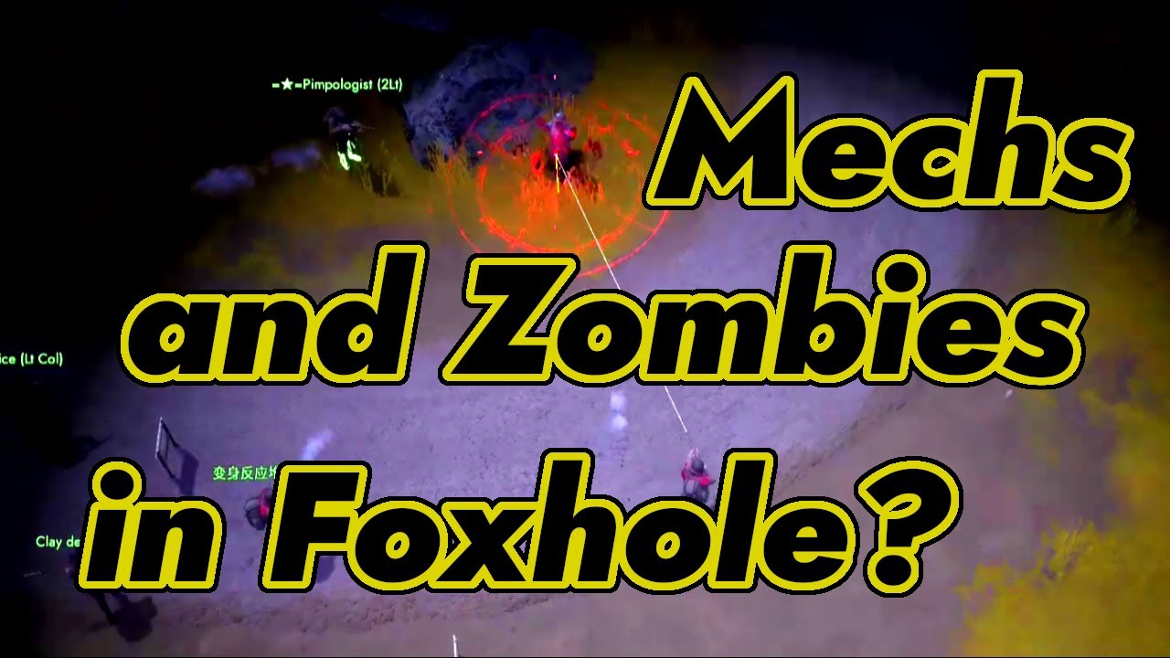 Dead Harvest 2020: Zombies and Mechs in Foxhole: Special Halloween Event! Gameplay Video!
