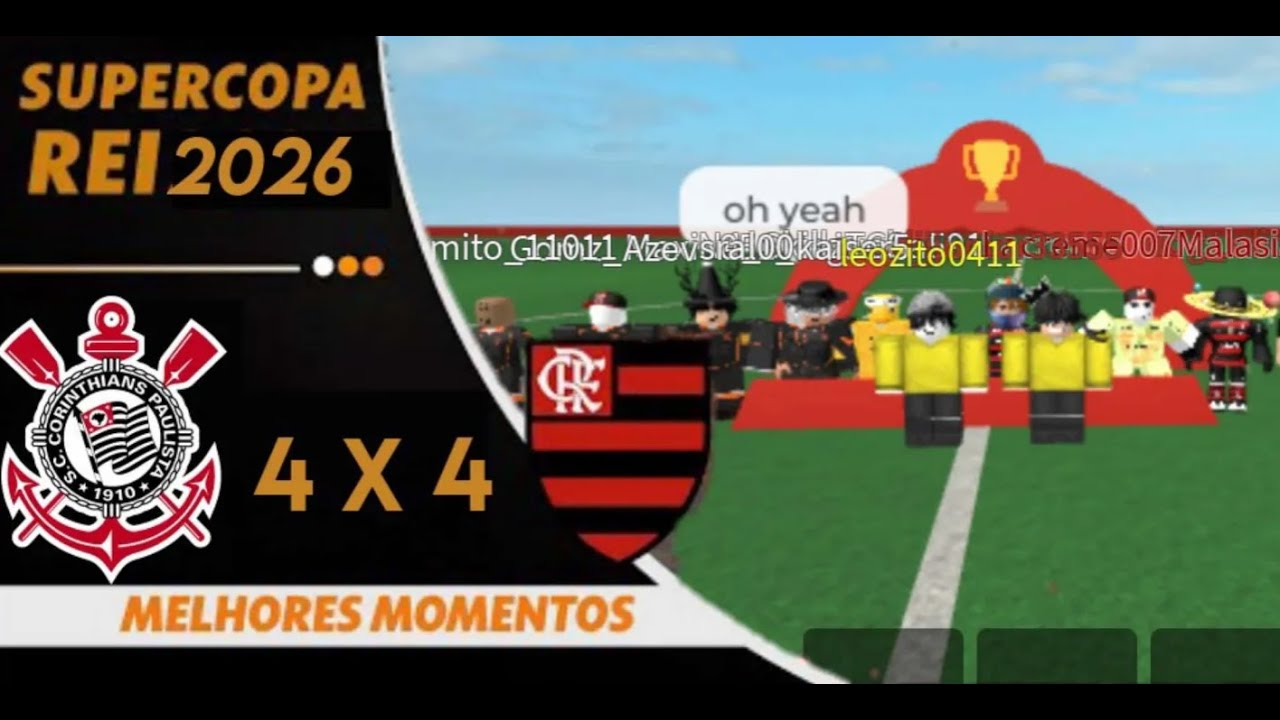 Roblox TCS - Flamengo VS Corinthians