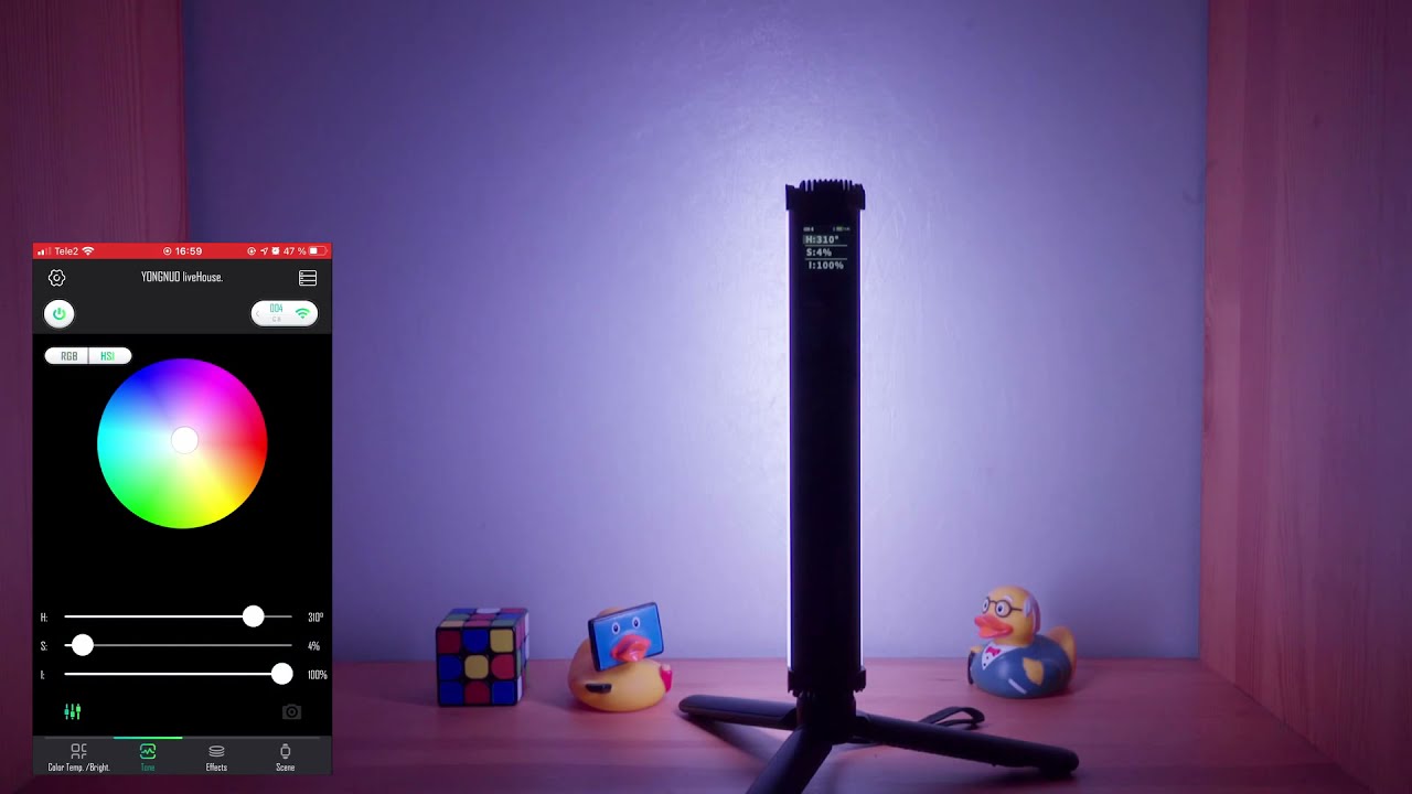 YN 360 mini  Обзор функций