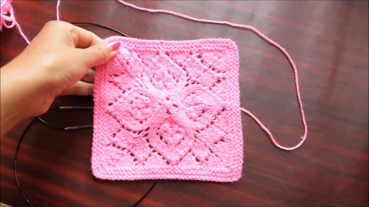 Pinhole cast on and Square knitting