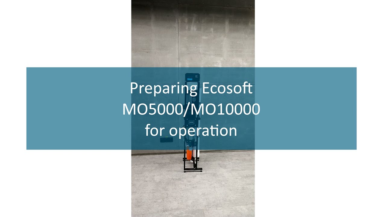 Preparing Ecosoft МО5000/MO10000 reverse osmosis systems for operation