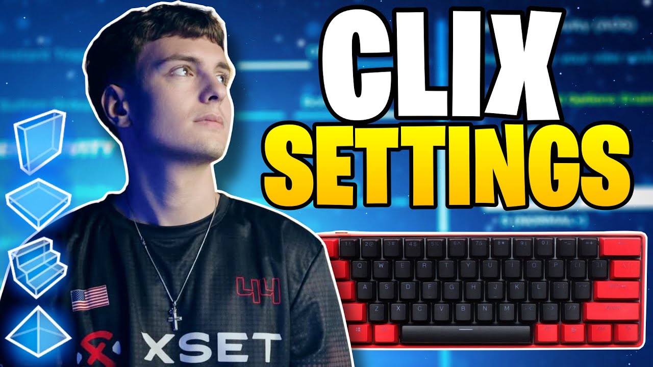 Clix's INSANE Keyboard & Mouse Fortnite Settings (AIMBOT)