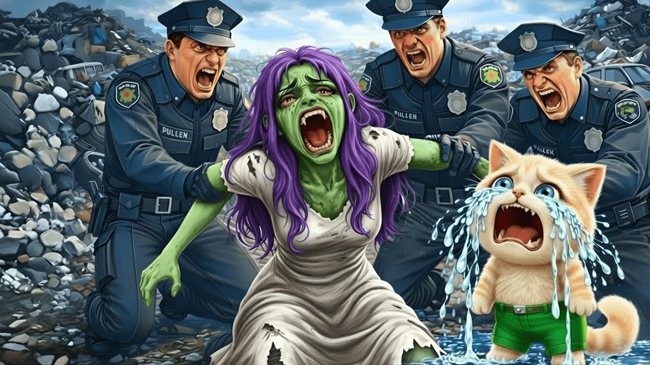 OMG 😱 Kitten And Its Mother Were Caught in a Serious Accident 🐾 The Way They Get Home | AI Cat Story