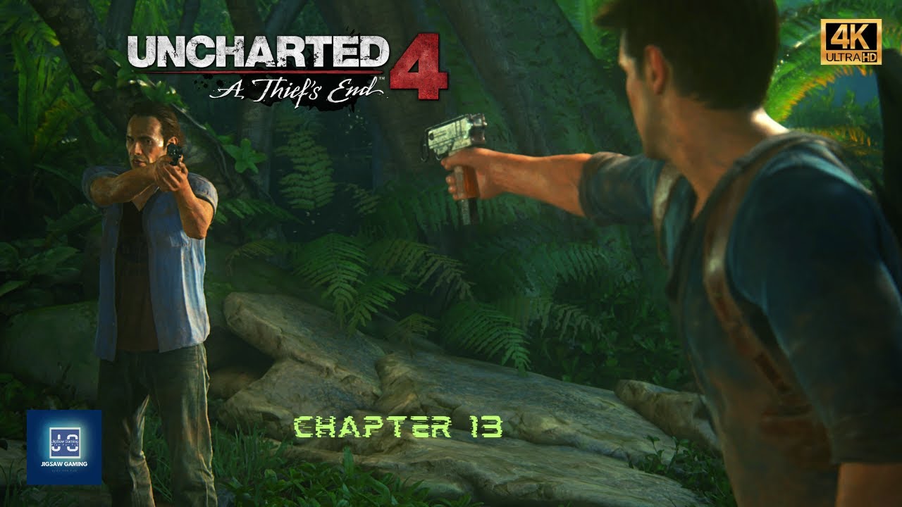 Uncharted 4 : A Thief's End - Chapter 13 : Marooned | Walkthrough | 4k