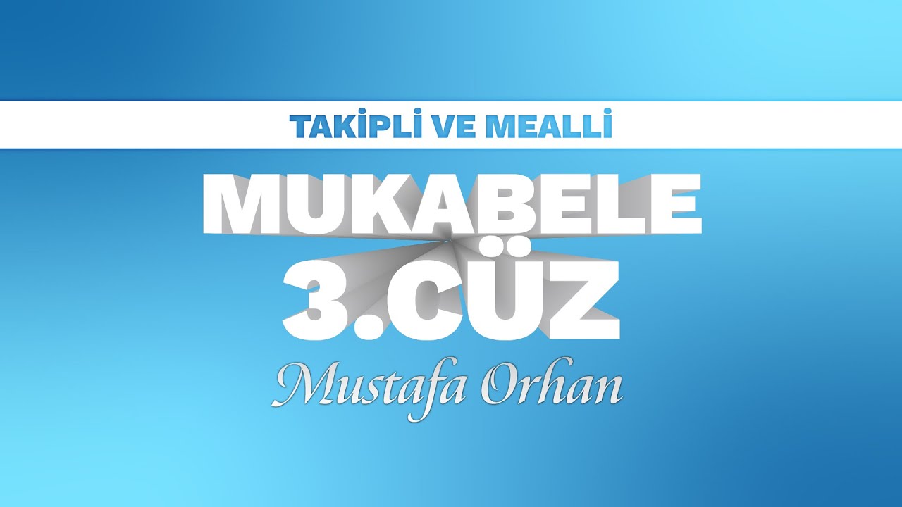 3. CÜZ (MUSTAFA ORHAN)