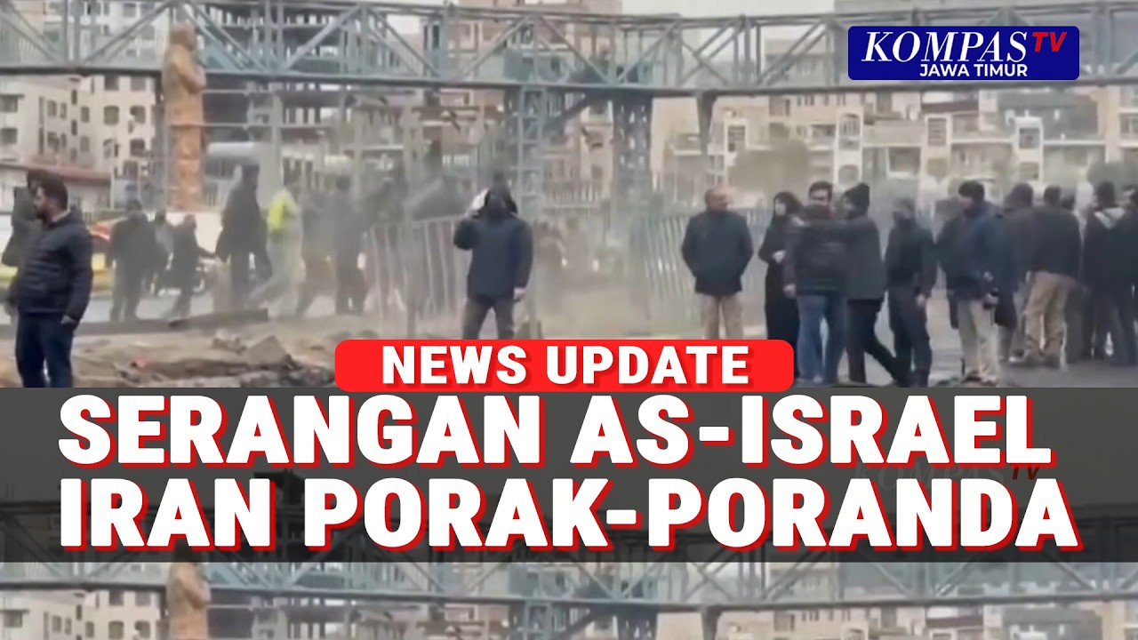 Teheran Porak-Poranda 1.230 Tewas! 32 WNI Di Iran Dievakuasi 10 Jam Perjalanan Lewat Azerbaijan