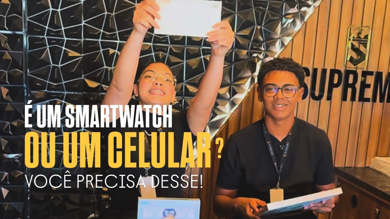 É um smartwatch ou um celular? Você precisa de um desse!👀🔥