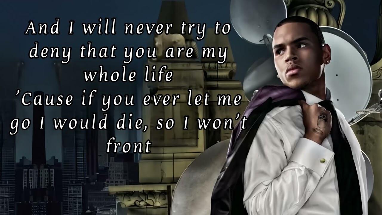 Chris Brown - With You (Lyrics)