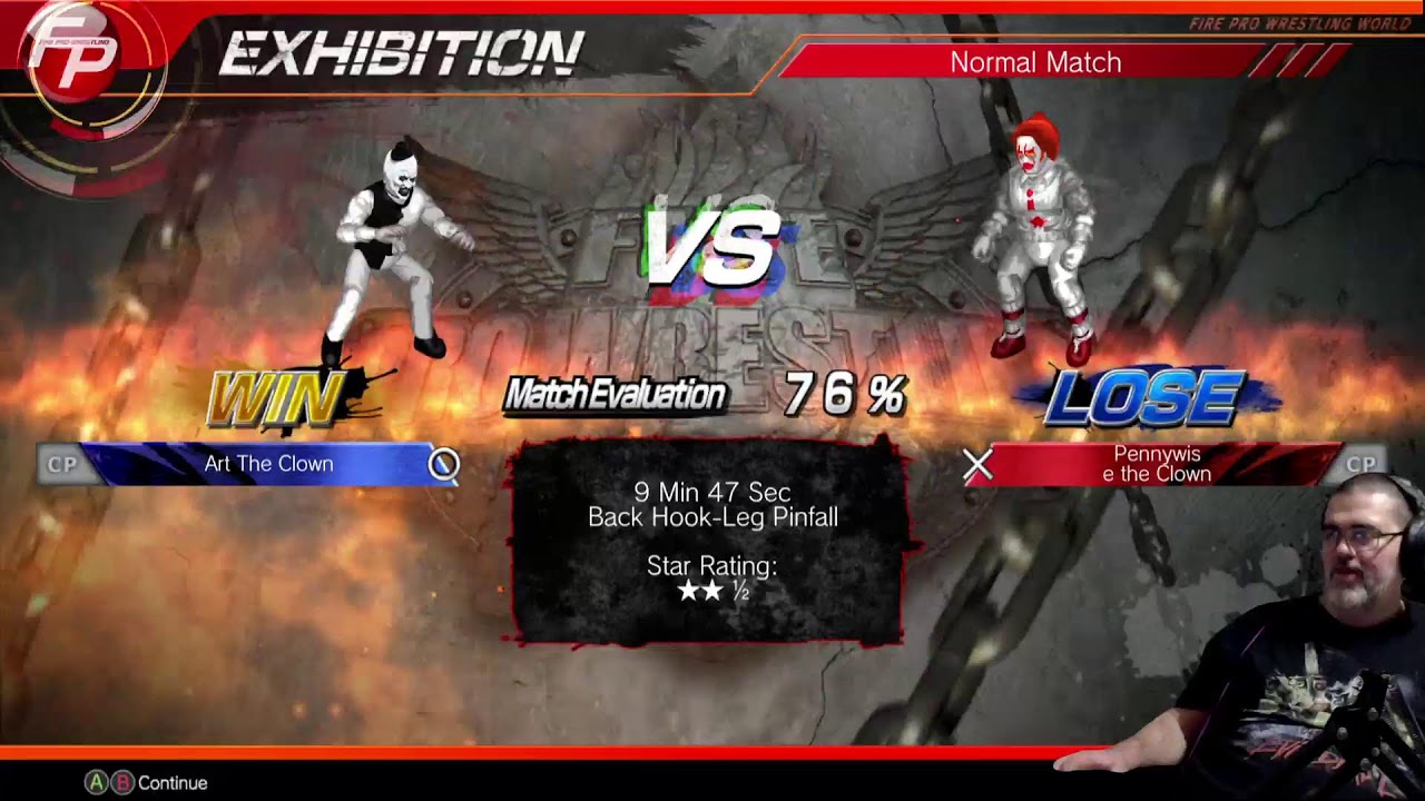 Playing Fire Pro Wrestling World