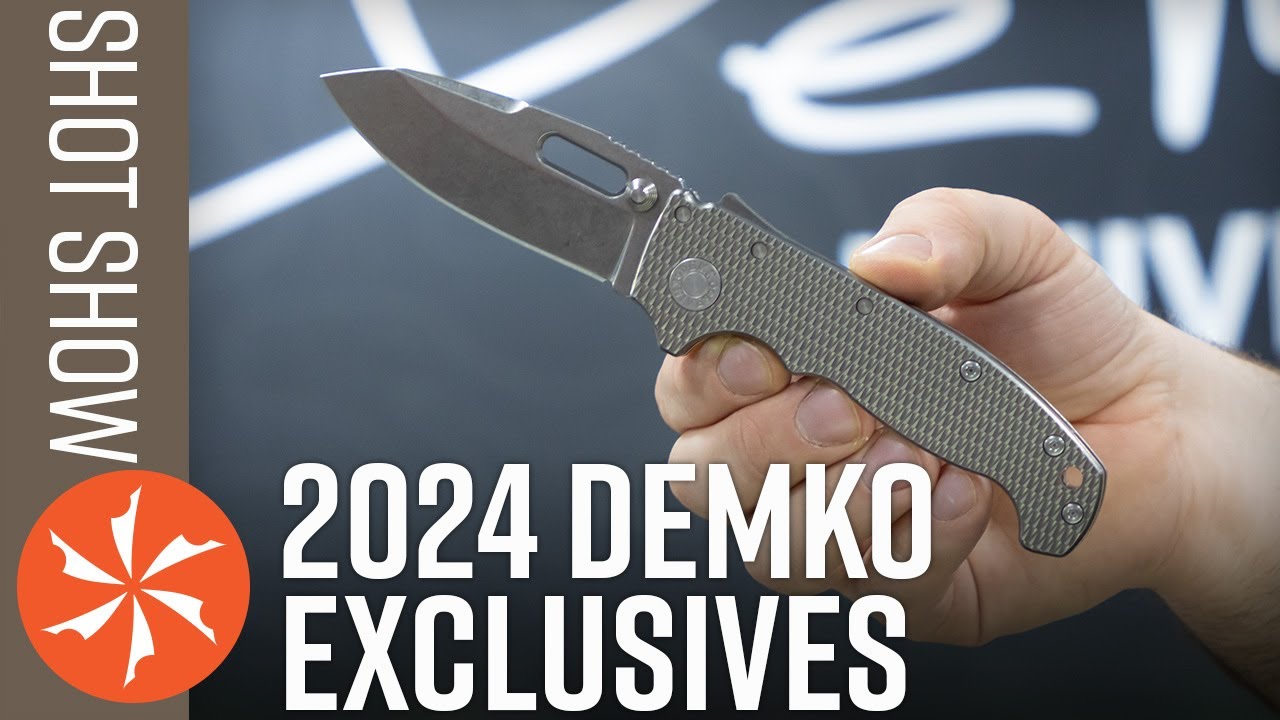 New Exclusive Demko Knives at SHOT Show 2024 - KnifeCenter.com