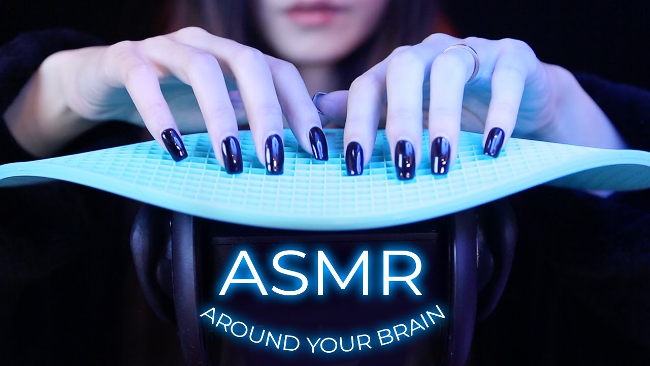 ASMR Gentle Triggers Around Your Brain (No Talking)