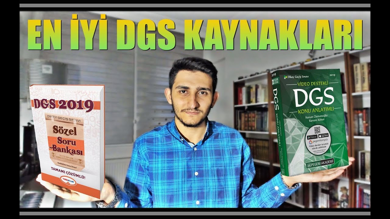 2019 DGS KAYNAK ÖNERİLERİM | SÖZEL & SAYISAL (EN İYİLER)