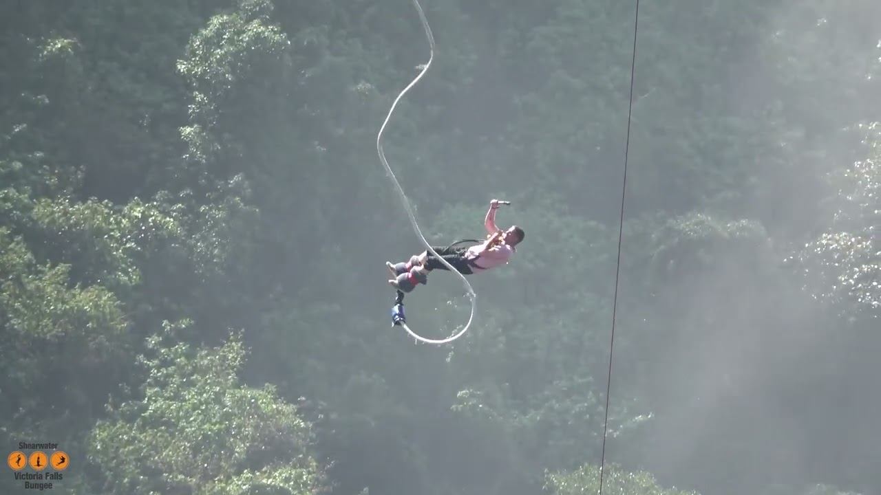 Victoria Falls Bridge Bungee Jump Zambia 🇿🇲 2022