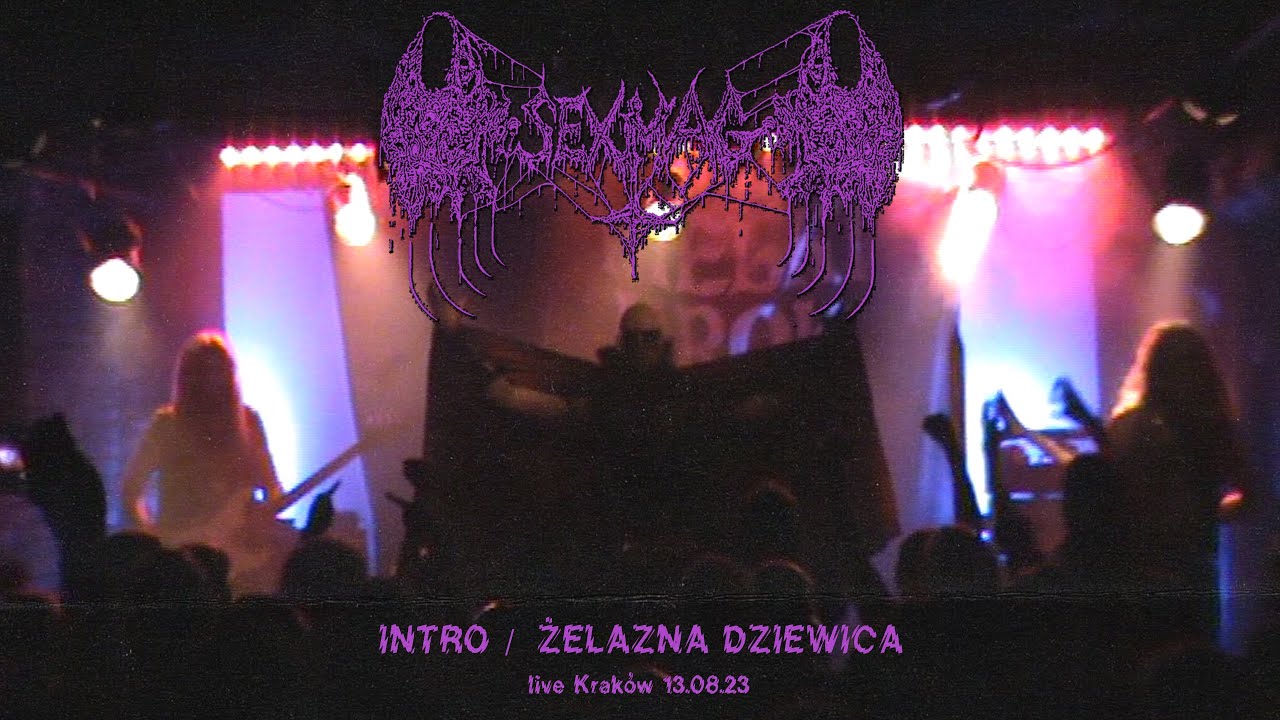 Sexmag - Intro / Żelazna Dziewica (Live Kraków 13.08.2023)