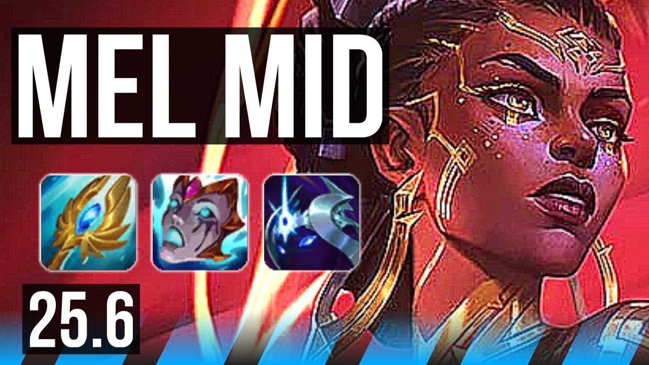 MEL vs AKALI (MID) | EUW Master | 25.6