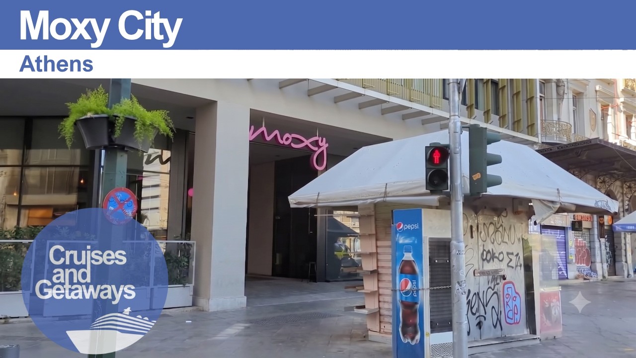 Moxy City Athens Room Tour & Honest Review | Pre-Cruise Stay