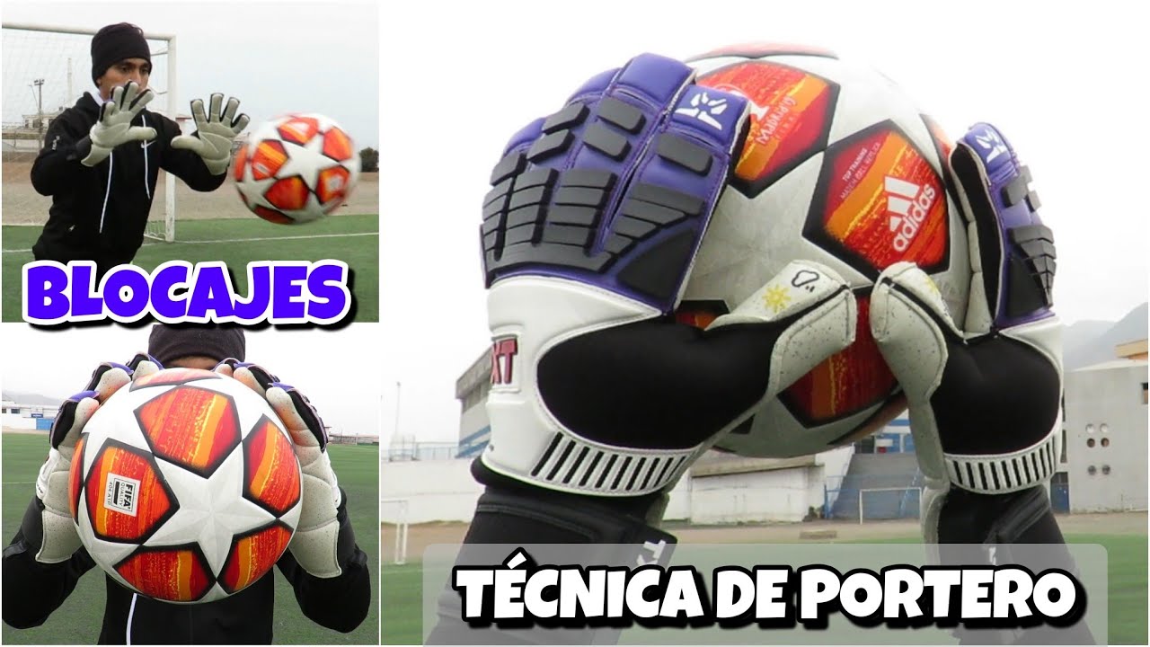 COMO BLOCAR BALONES | TÉCNICA de BLOCAJE como PORTERO | 3 TIPOS de BLOCAJE