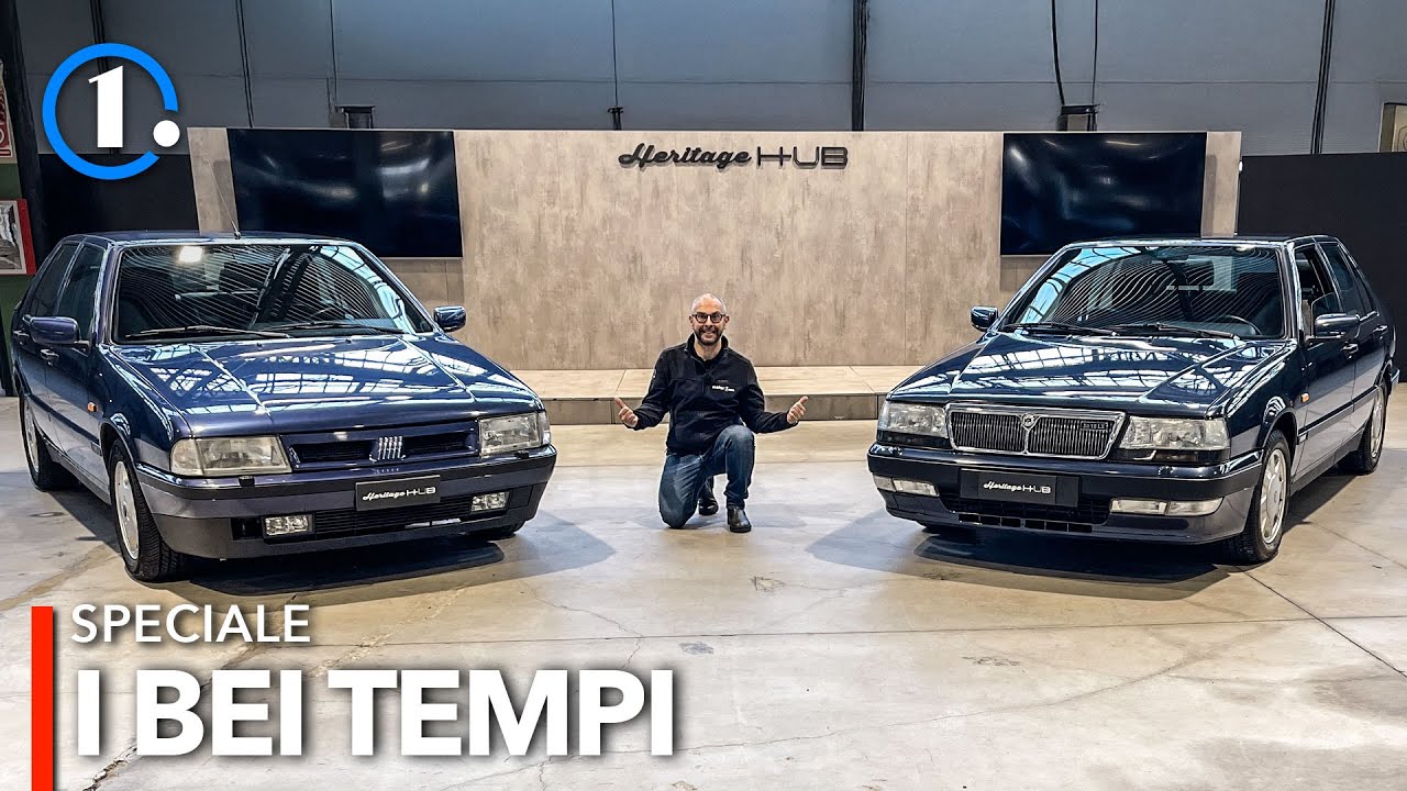 Fiat CROMA 2.0 i.e. e Lancia THEMA V6 🇮🇹 Ammiraglie ITALIANE dove siete finite?