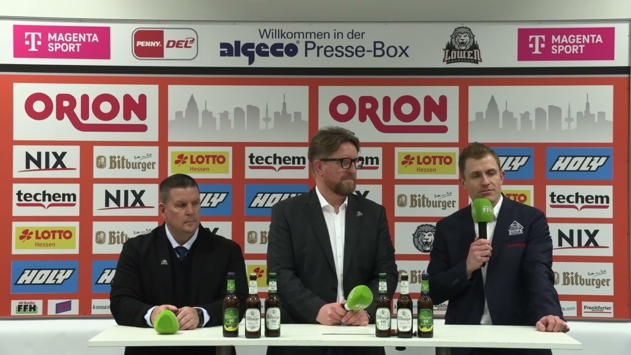 PK: L&ouml;wen Frankfurt - Pinguins Bremerhaven (25.02.2026)