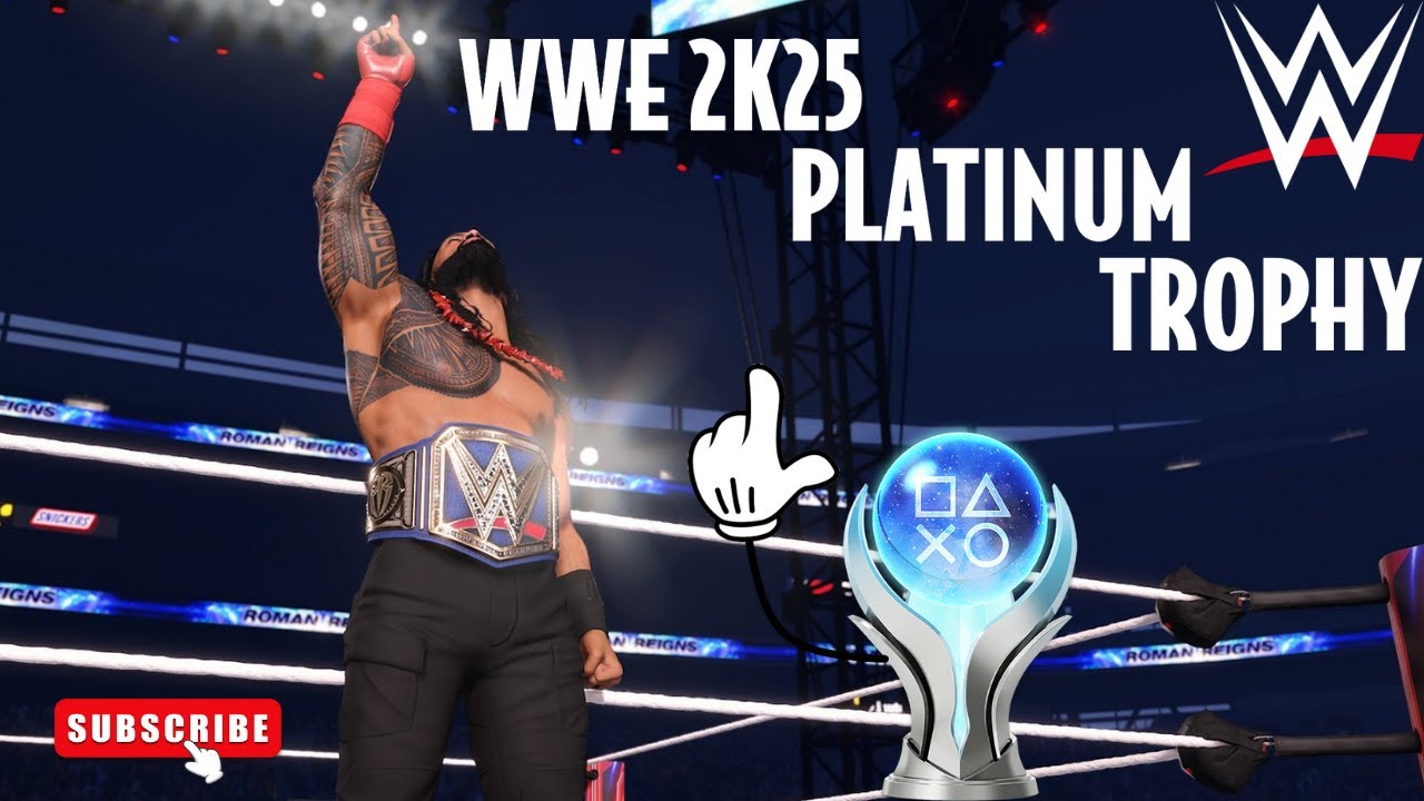 WWE 2K25's Platinum Trophy Nearly Tapped Me Out!
