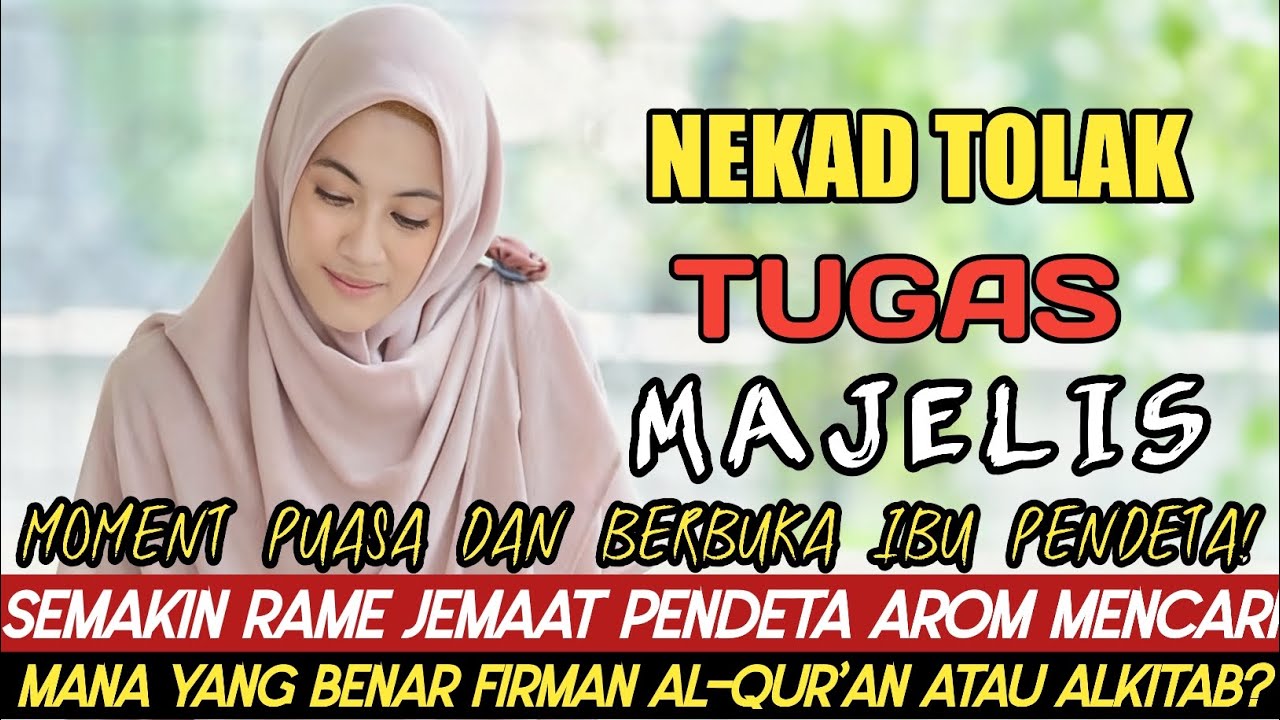 VIRAL! Ibu Pendeta Nekad Tolak Tugas Ibadah Ketemu Dondytan | Majelis Ngambek!