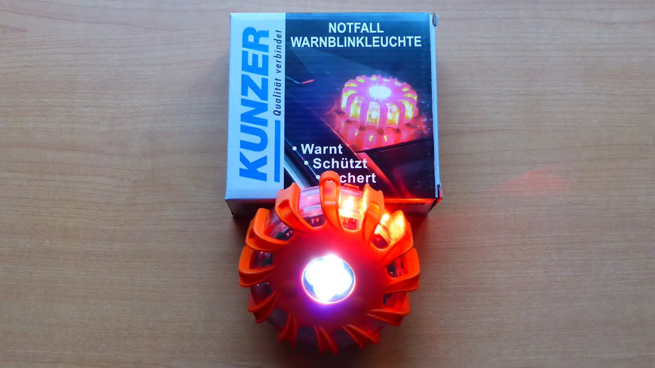 Kunzer 7WBL01 Notfall Warnblinkleuchte
