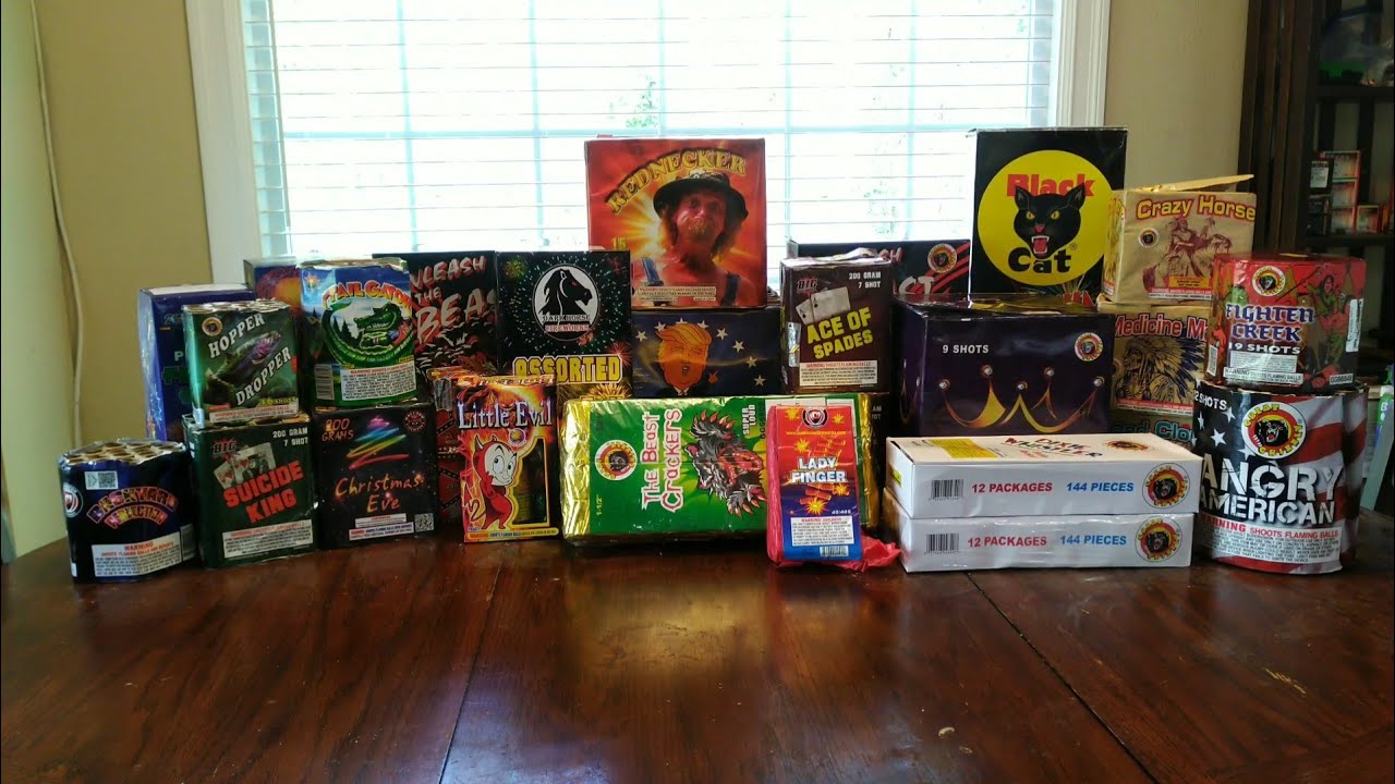 2020 Fireworks Stash
