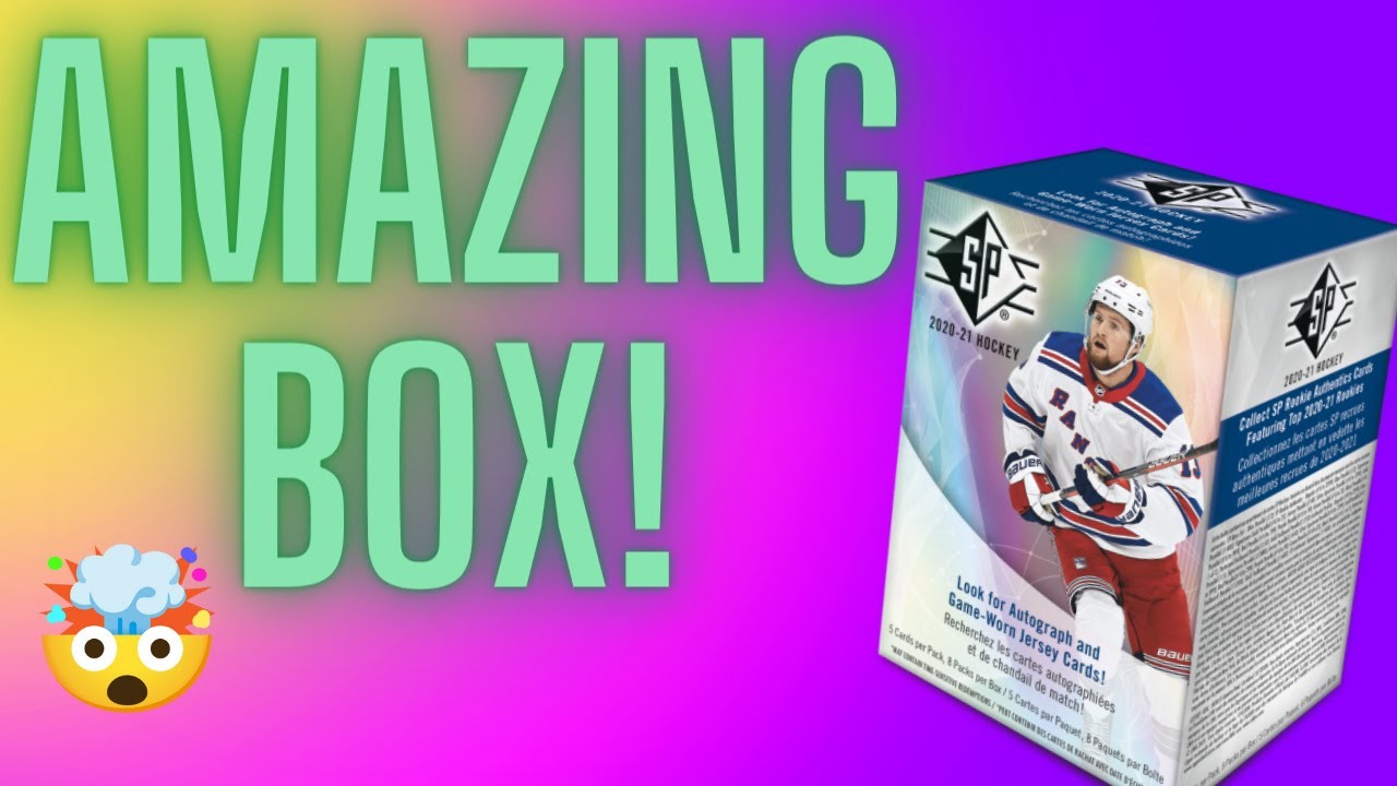 SMASHING THE ODDS!! 2020-21 UPPER DECK SP HOCKEY BLASTER BOX BREAK!