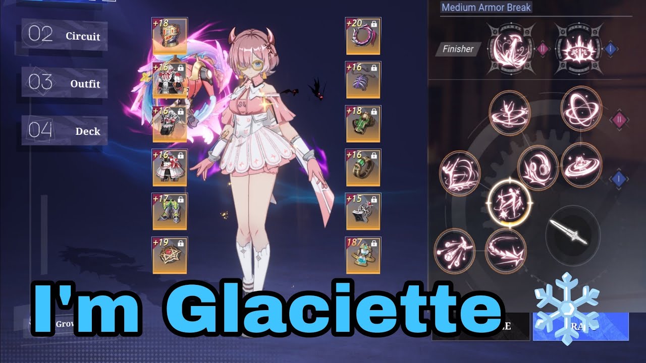 [COA] Finally: I'm Glaciette main class, Crystal of Atlan 
