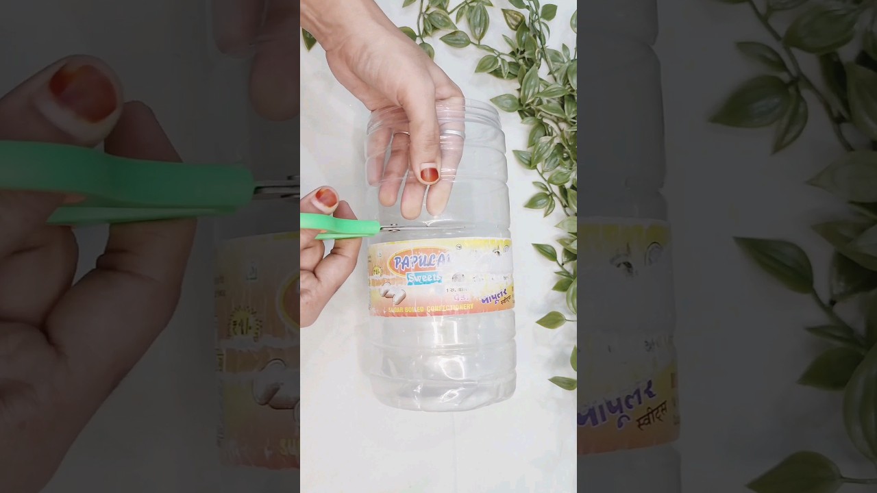 west plastic container for DIY  was ||MS creativity