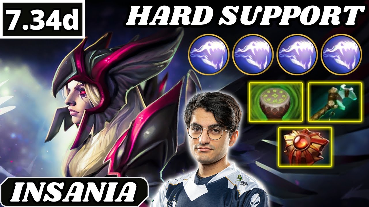 7.34d - Insania Vengeful Spirit Hard Support Gameplay - Dota 2 Full Match Gameplay
