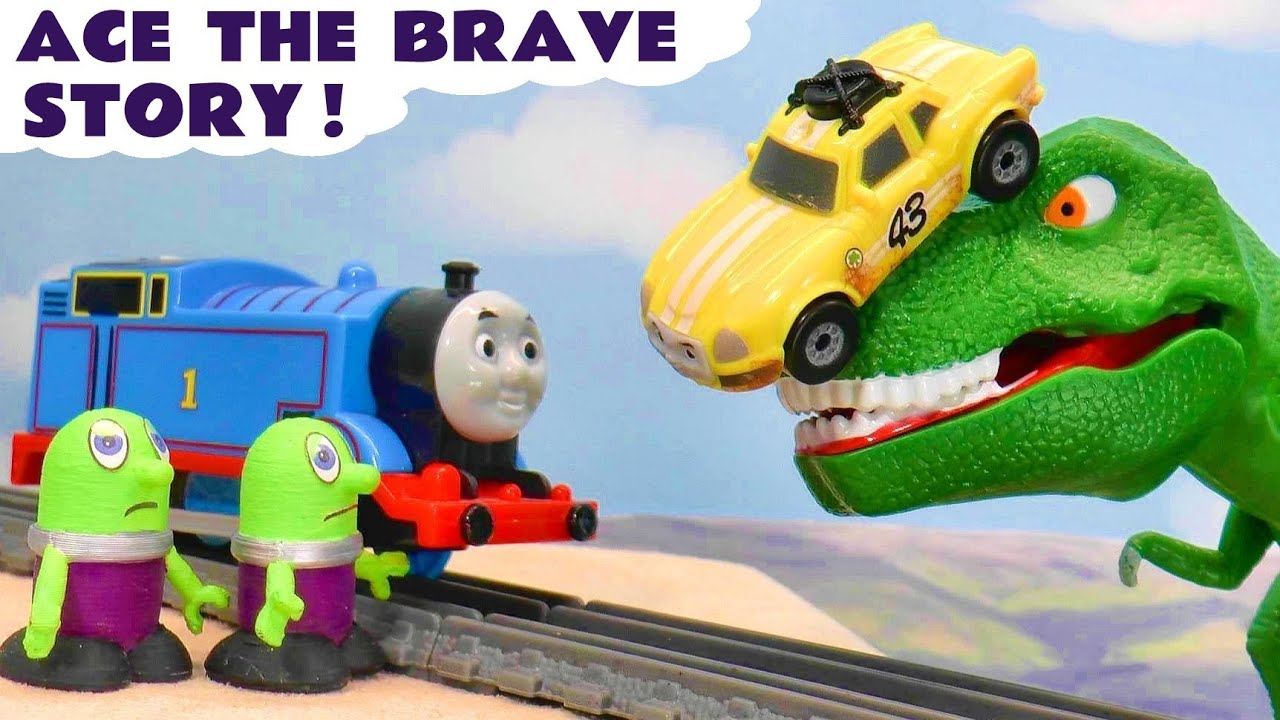 Ace Toy Train Thomas Story With Funlings And Dinosaur Toys