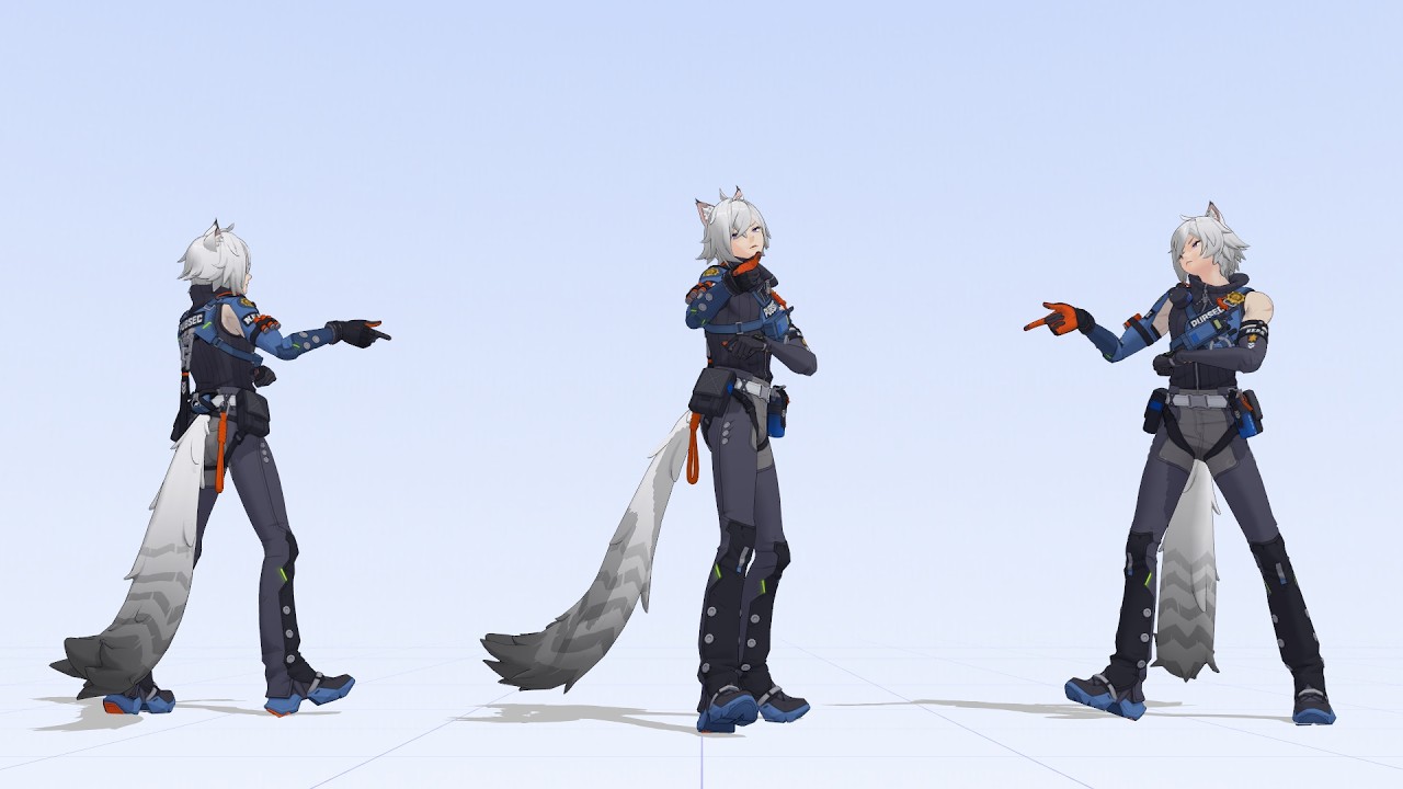 【MMD】 404 CLUB 'Boss Girls Wait&rsquo;【モーション配布あり】【Motion DL】#ゼンゼロmmd #sethlowell #mmdモーショントレース