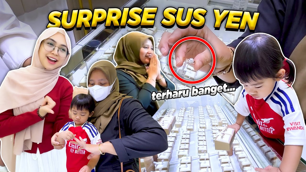 SURPRISE SUS YEN.. Terharu Banget Gak Nyangka..