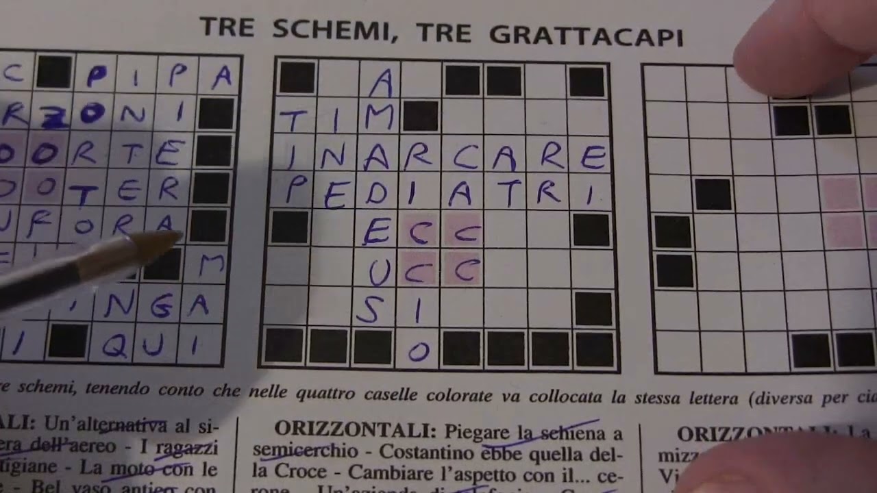 Tre schemi, tre grattacapi [Speciale Novant'anni di settimana, Parte 1]