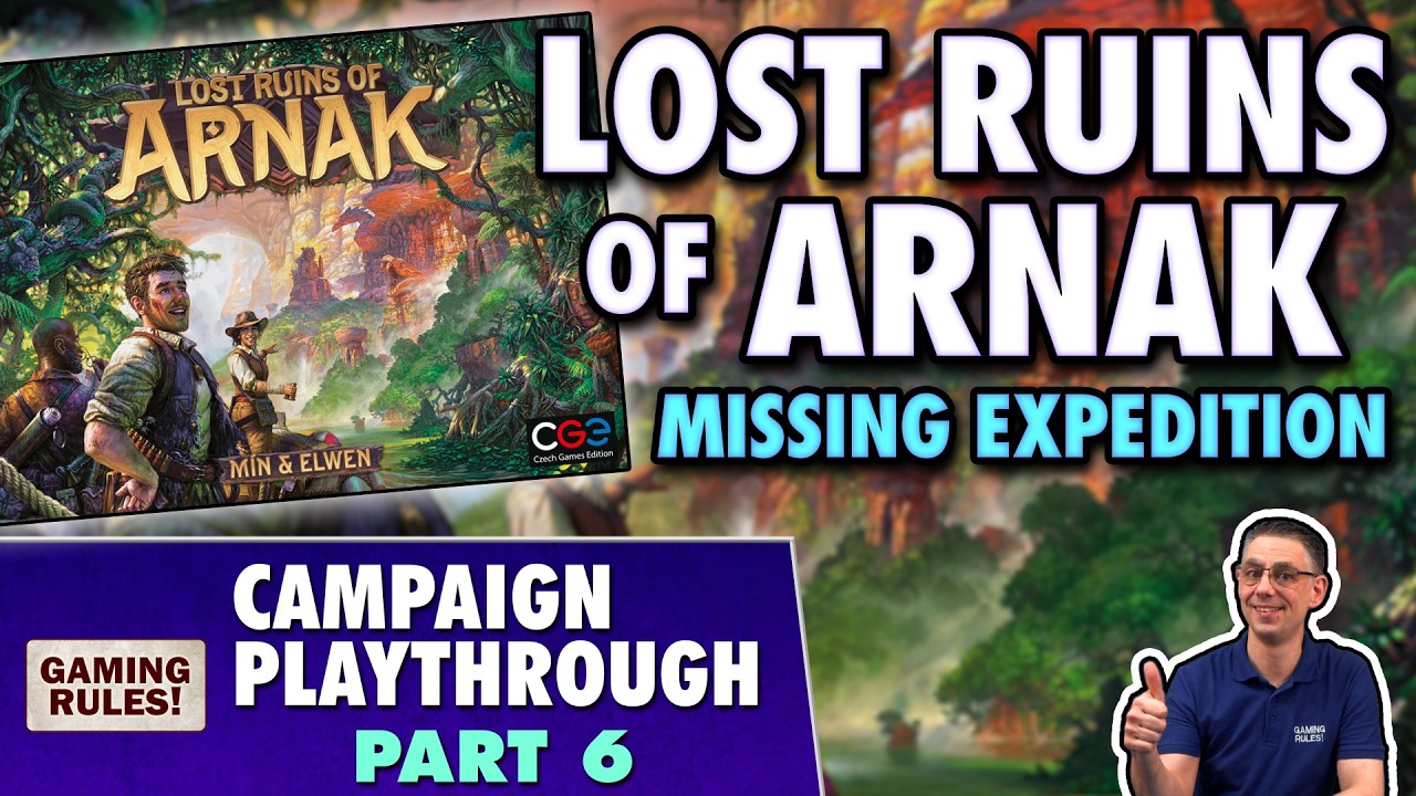 Lost Ruins of Arnak: Missing Expedition - Campaign Playthrough Part 6