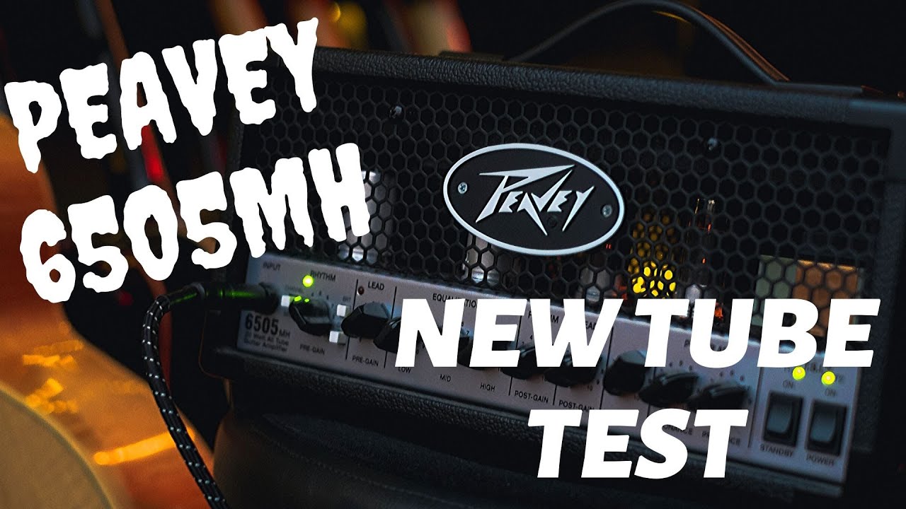 Peavey 6505MH Tube Comparison: Stock tubes VS Eurotube Uprgade