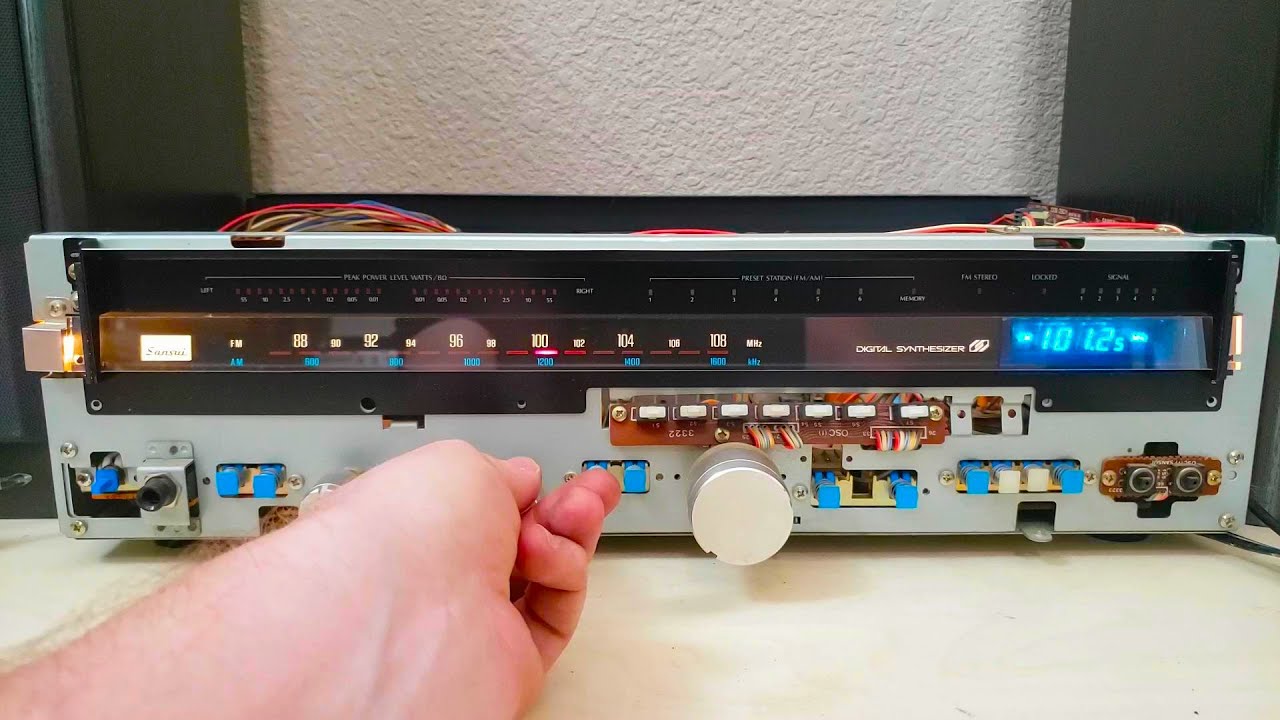 Sansui 4900Z: Fuzzy Start | SDU1P Switch Rebuild