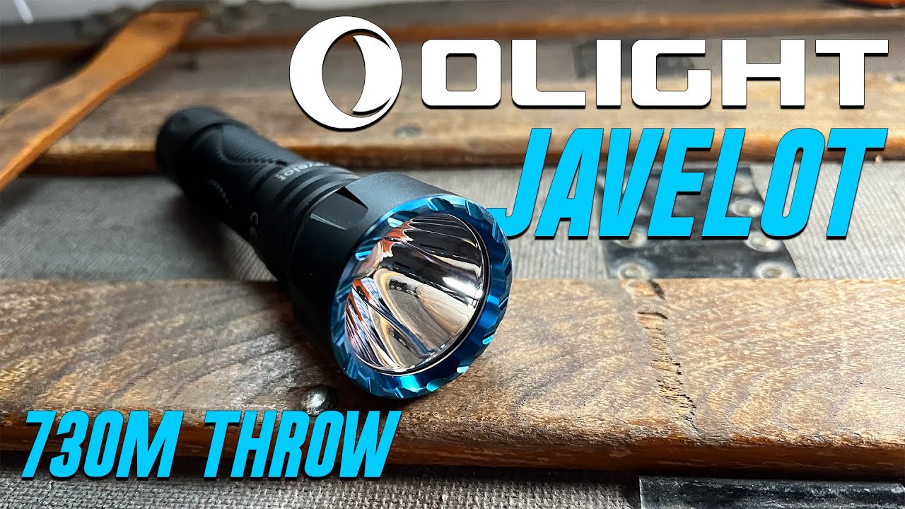 МОЩНЫЙ ДАЛЬНОБОЙНЫЙ ФОНАРЬ! НОВЫЙ Olight Javelot! (По сравнению с Javelot Mini)