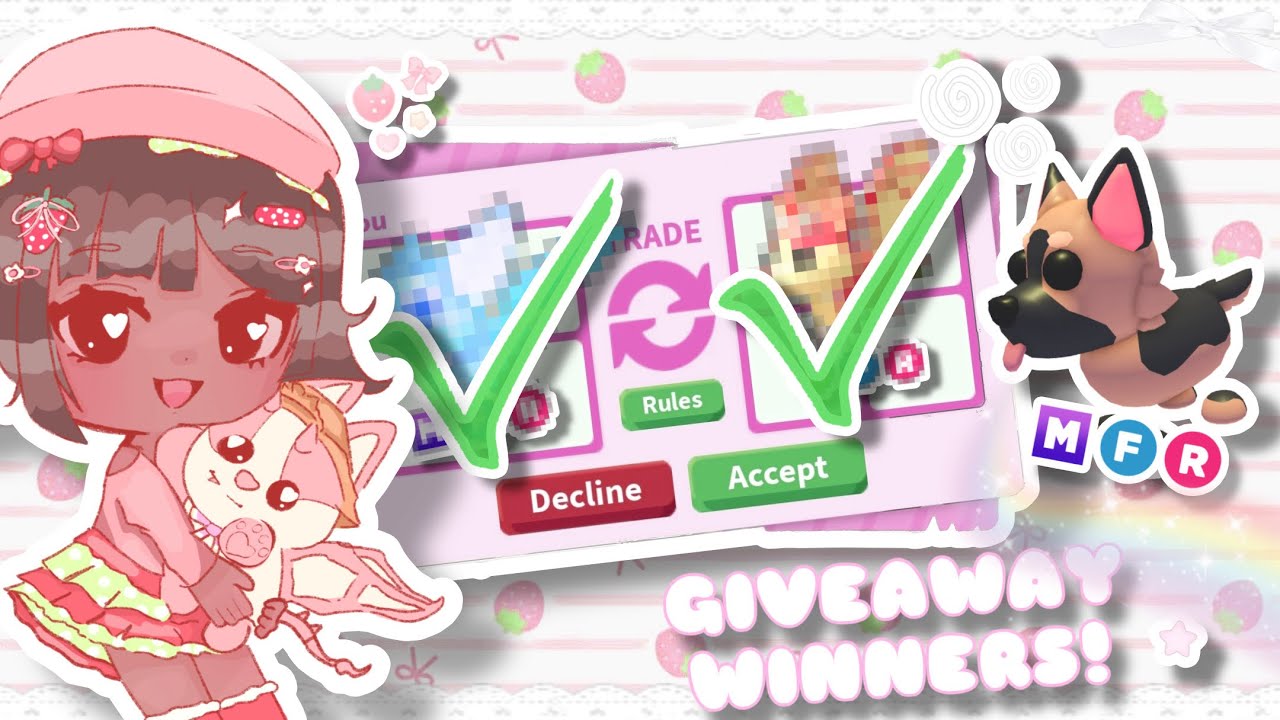  * ADOPT ME TRADING DUMP! I OVERPAYED…* PART.6 || GIVEAWAY WINNERS!!