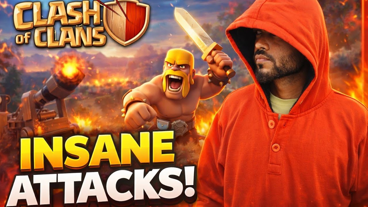 ⚔️ COC Live War | 3 Star Attack Try 😱 | Clash of Clans Live #VillageVlogs #coclive #foryou