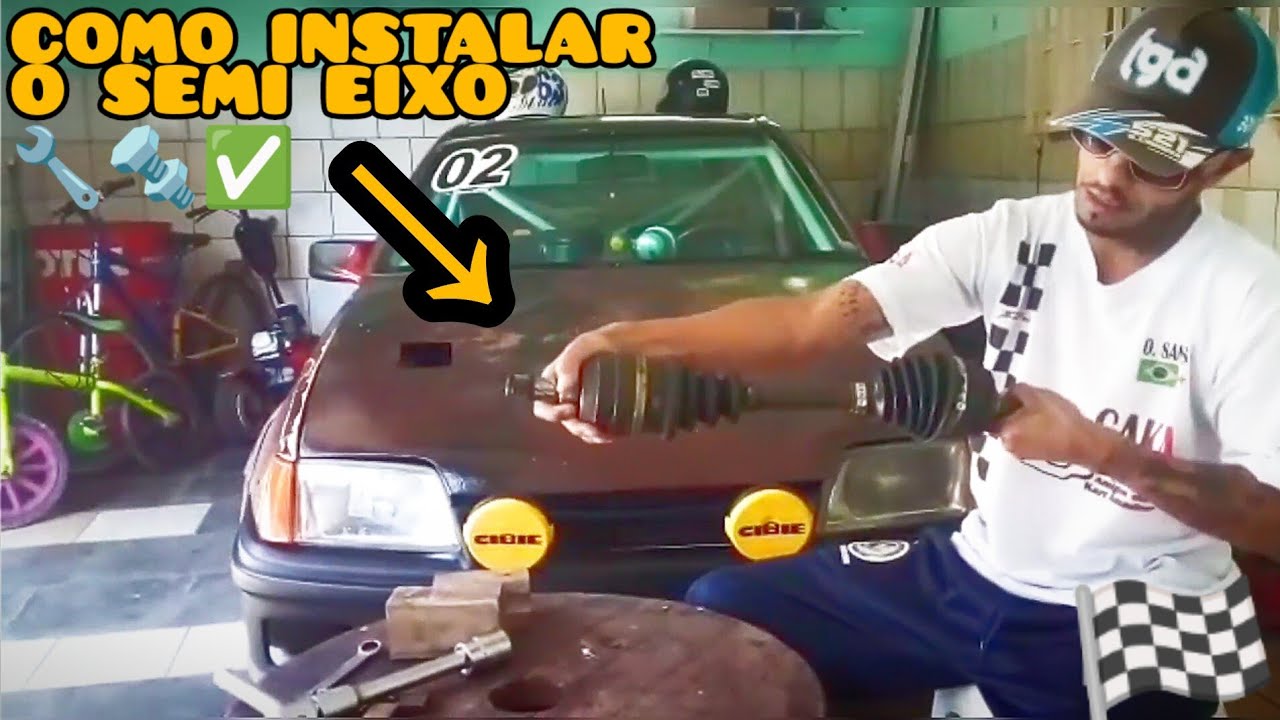 JUNTA HOMOCINÉTICA TULIPA DESLIZANTE LADO CÂMBIO QUEBROU! COMO TROCAR EM CASA - GM KADETT DICA