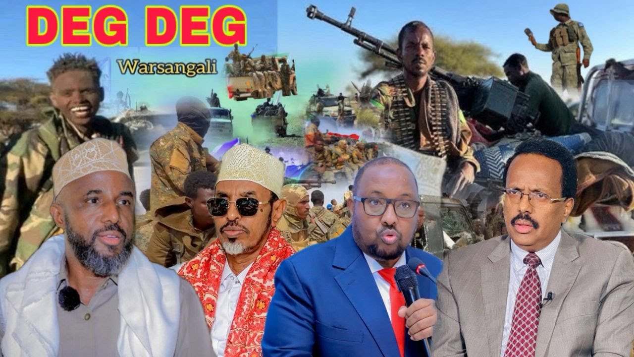 DEGDEG Farmajo oo Heshiis dhex dhigaya suldan sacid iyo Firdhiye garad jamac oo tanansuley iyo SL oo